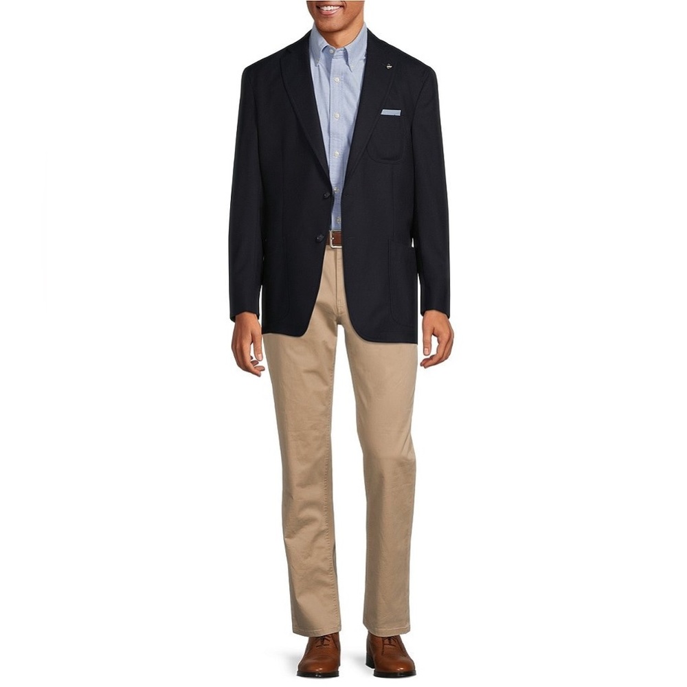 Cremieux Pocket Hudson Twill Pants Men’s Size 35x30 Comfort Stretch